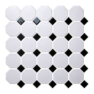 MOSAIK OTTAGONA SVART PASS