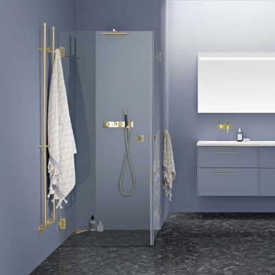INR Line Handdukstork 1750 Polerad Mässing