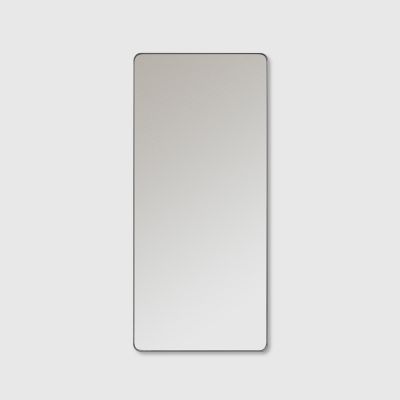 Haven spegel Frame brushed metal